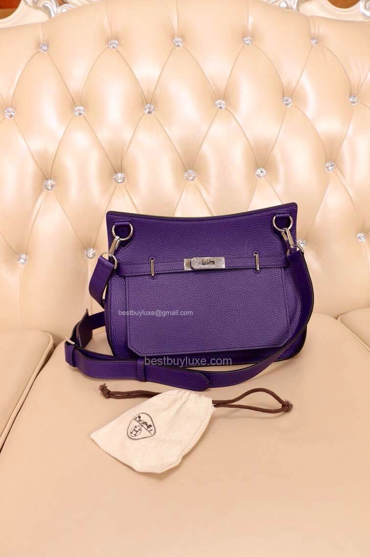 High Replica Hermes Jypsiere 28 Bag Purple